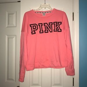 PINK Long Sleeve Shirt/ Light Sweater